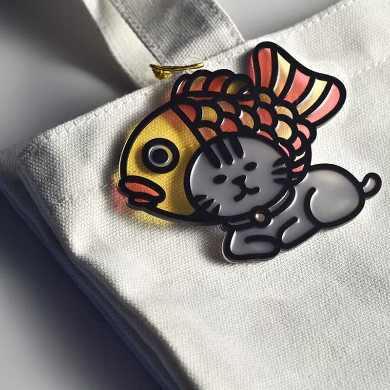 鯛魚燒 鯛魚貓 掛飾 l 龍年 福貼 揮春 春聯 招財貓 日系