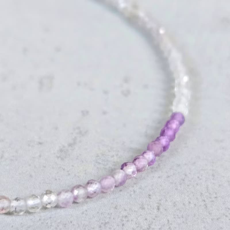 【日本製】スーパーセブンの極細ブレスレット　万能の石・調和