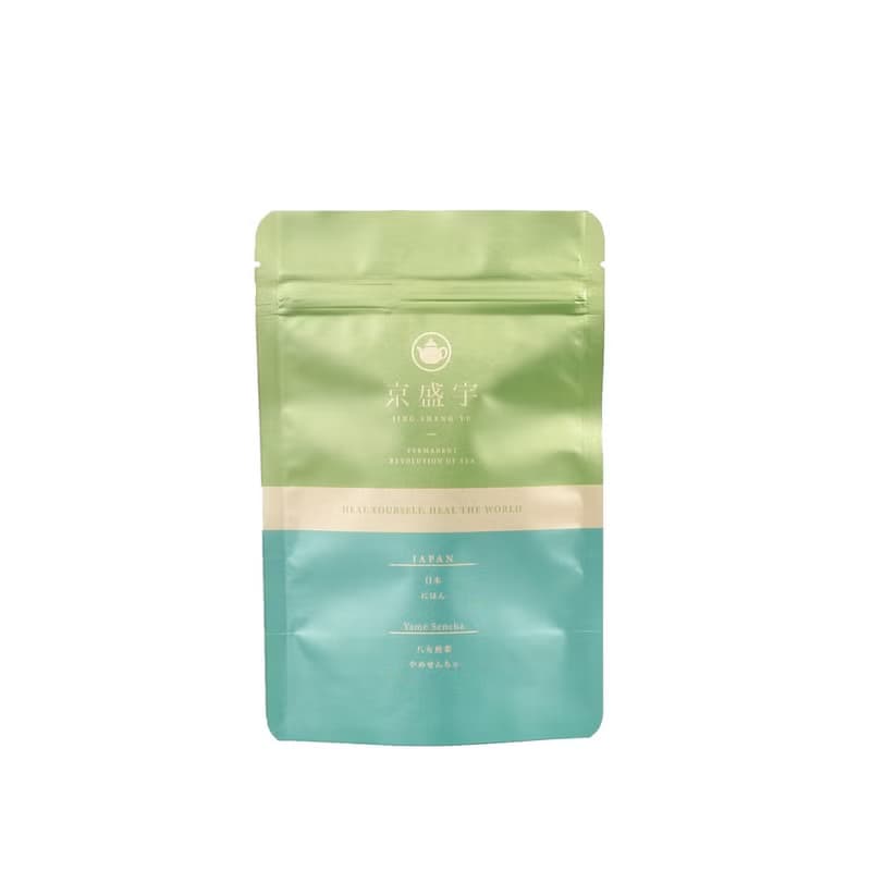京盛宇【茶包】光之茶-日本八女煎茶-原葉袋茶12入