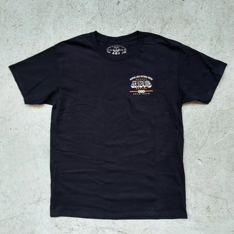 【武文化中心 】 短䄂 T-Shirt 黑色