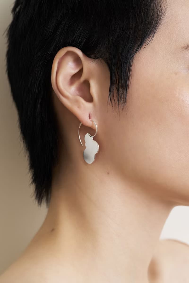 flat grape earrings - 平面葡球 耳飾