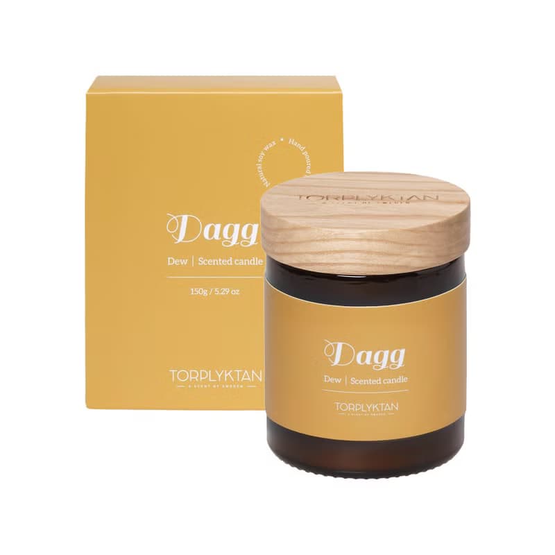 【瑞典 Torplyktan】平原風光蠟燭150g-露水