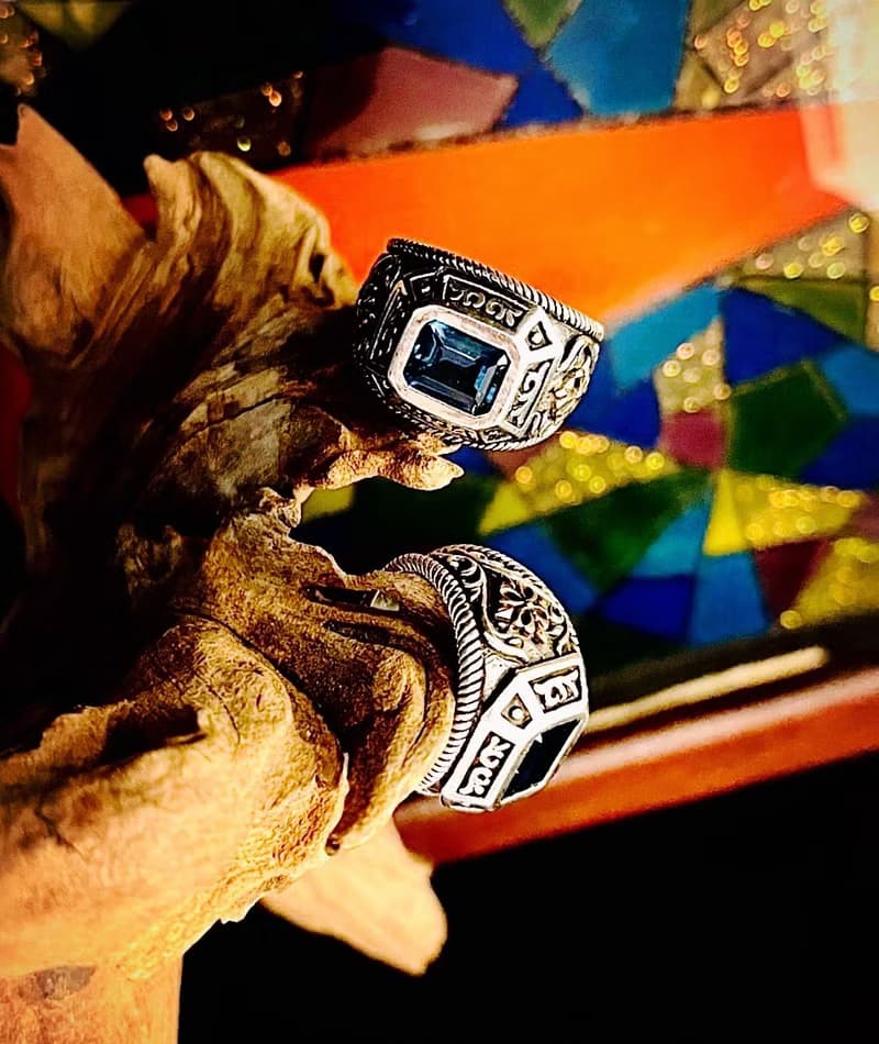【礦石系列】榮耀之石Glory Stone Silver 925 純銀 戒指 拓帕石