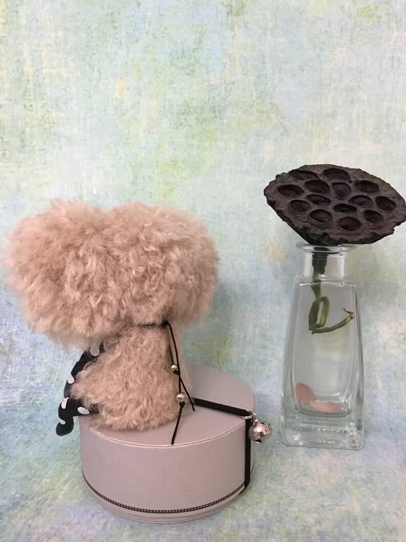 Coffee with milk cheburashka-cyclops mini_MADE-TO-ORDER!