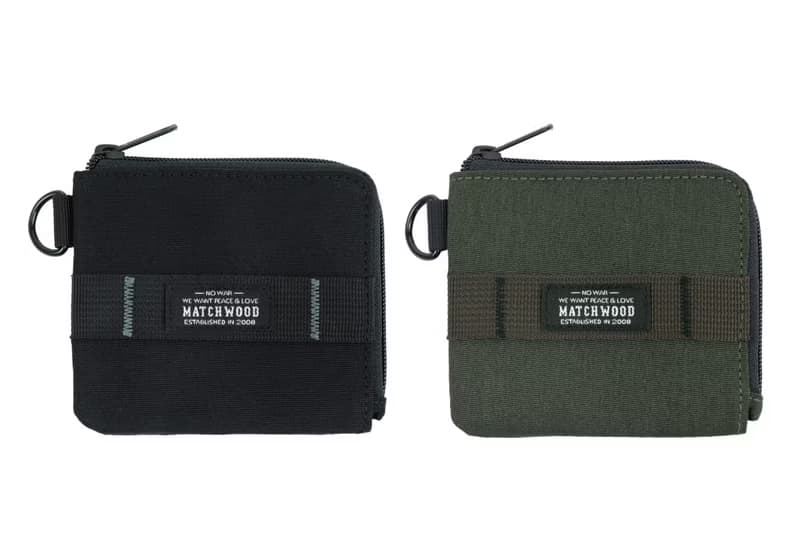 工裝 軍事 皮夾 Matchwood Zip Wallet 短夾 勾扣 錢包 零錢包