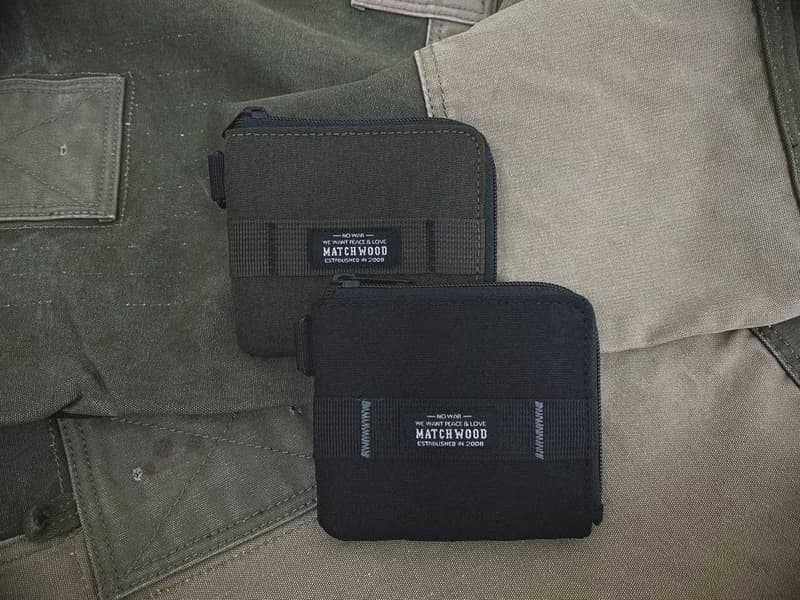 工裝 軍事 皮夾 Matchwood Zip Wallet 短夾 勾扣 錢包 零錢包
