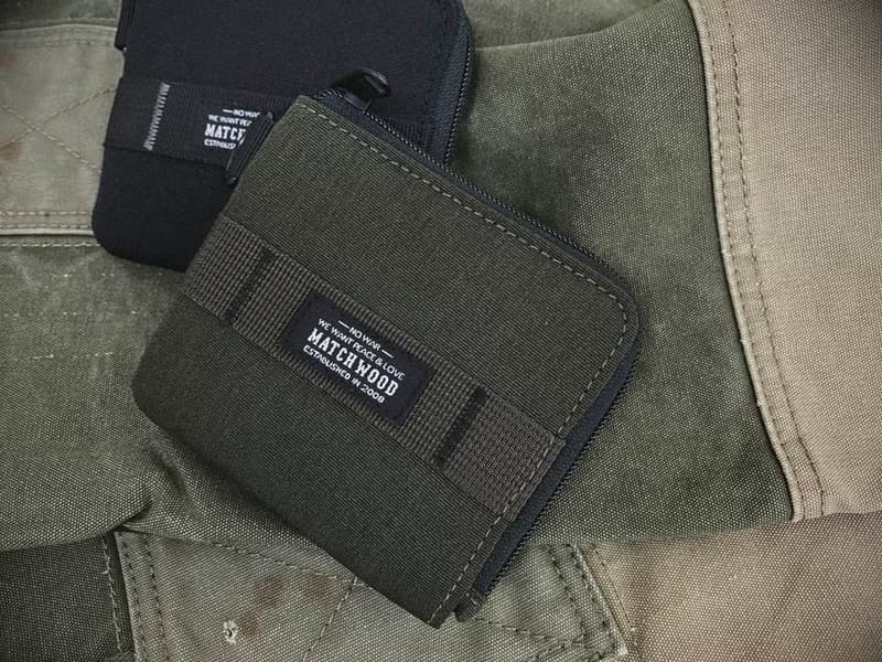 工裝 軍事 皮夾 Matchwood Zip Wallet 短夾 勾扣 錢包 零錢包
