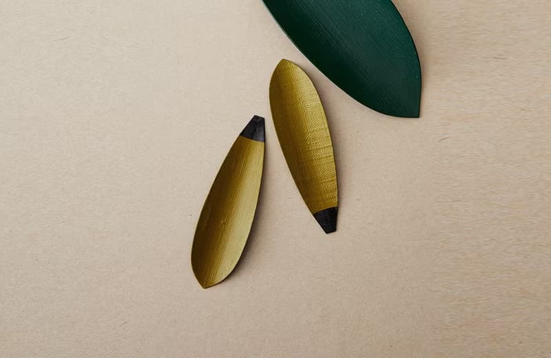 SUI57ATELIER Ottchil Leaf Shaped Dessert Plate_Small