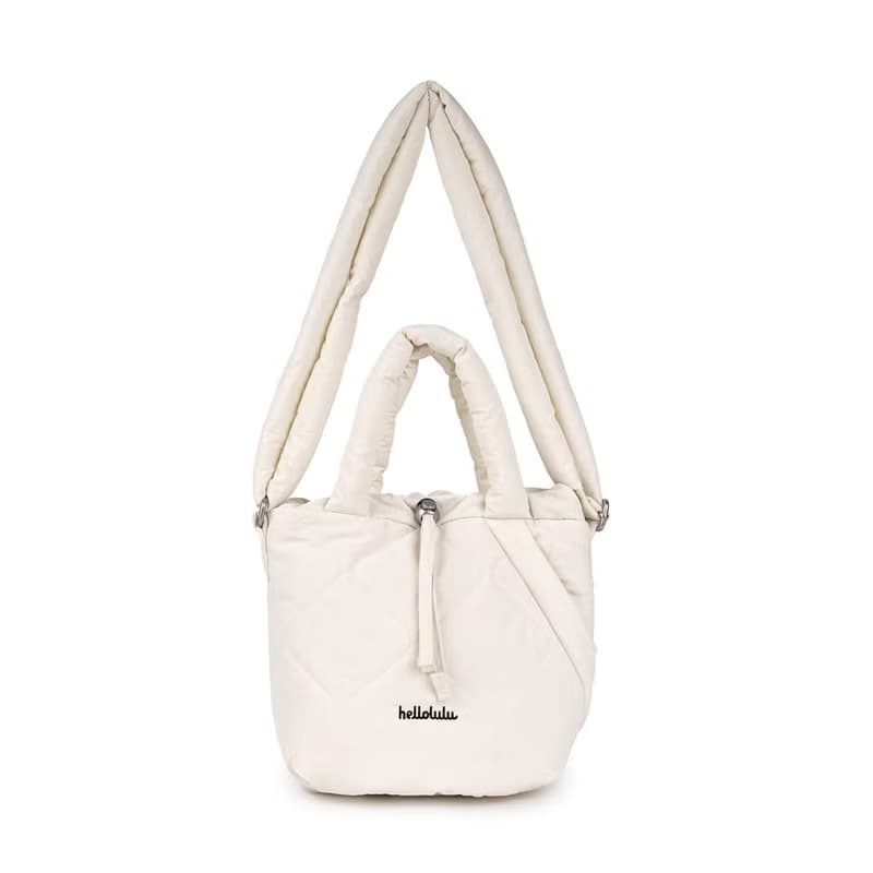 PUFFY系列新品 | CLIO 兩用單肩包小號 (象牙白)