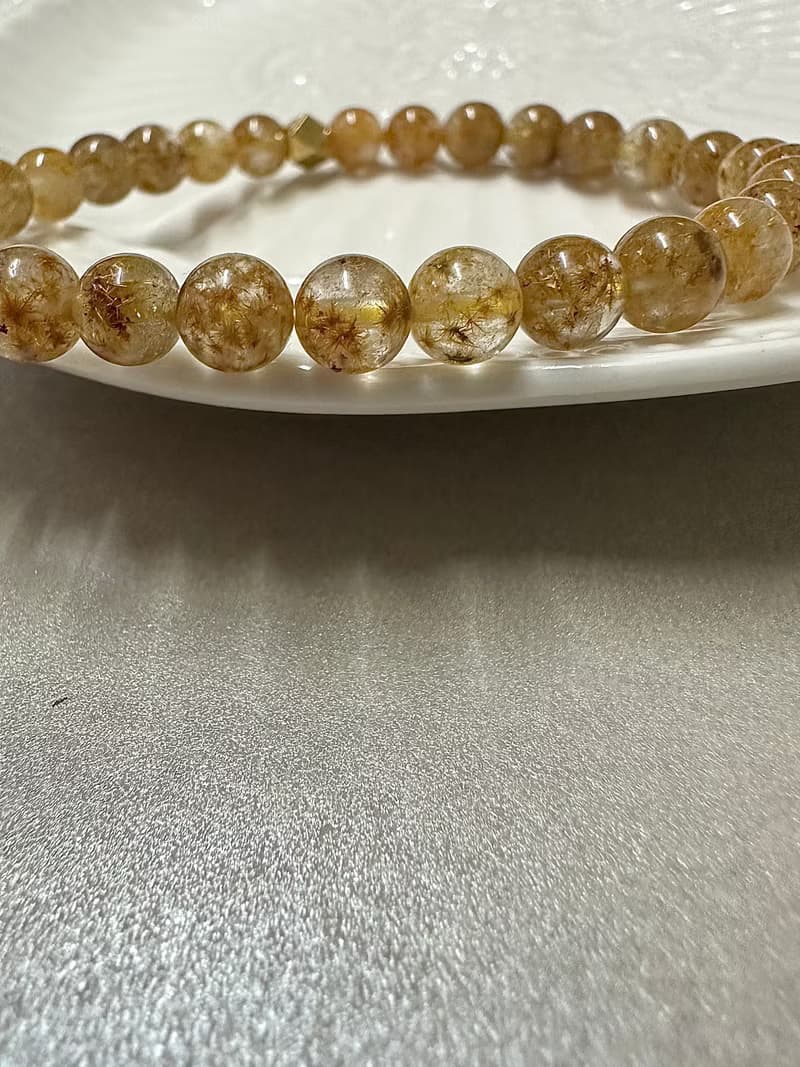 心忱-有錢花 菊花鈦晶 黃絨花 炸花