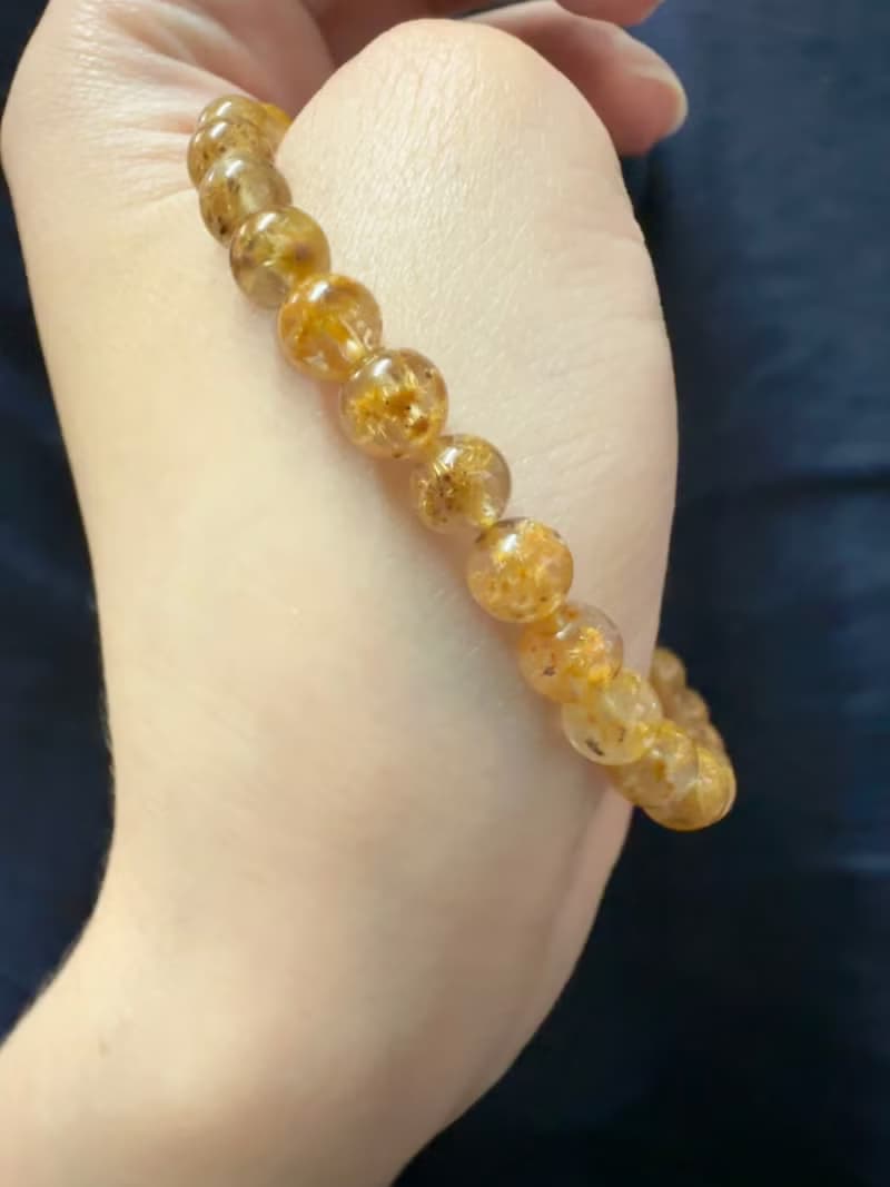 心忱-有錢花 菊花鈦晶 黃絨花 炸花
