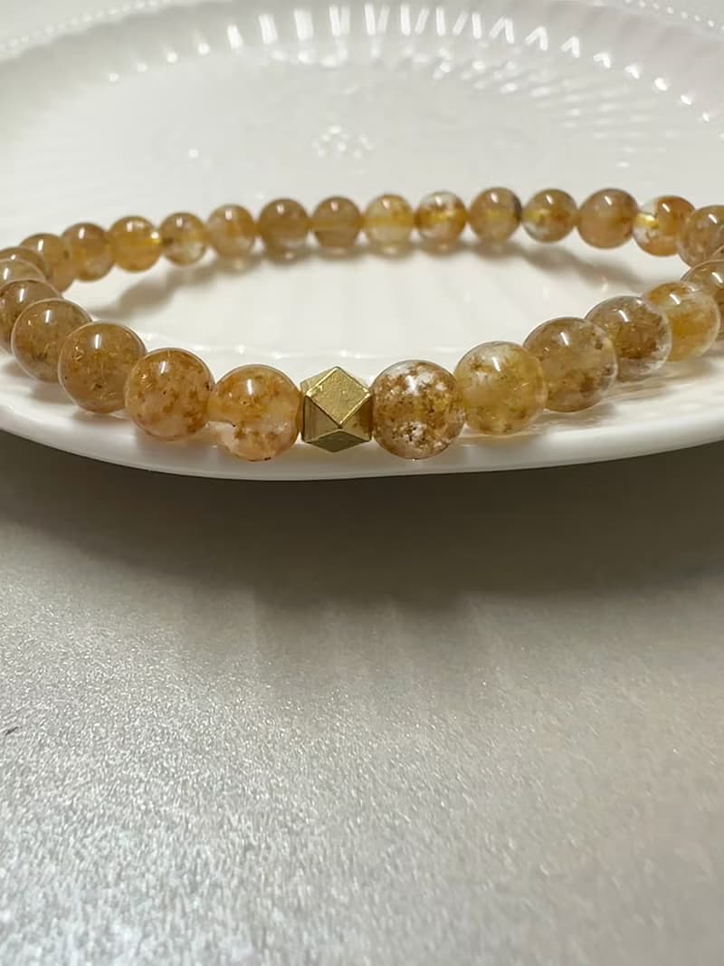 心忱-有錢花 菊花鈦晶 黃絨花 炸花