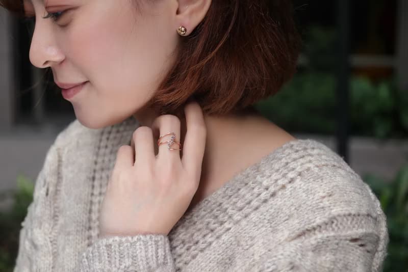 14K Twisted roll Earring 麻花耳針耳環