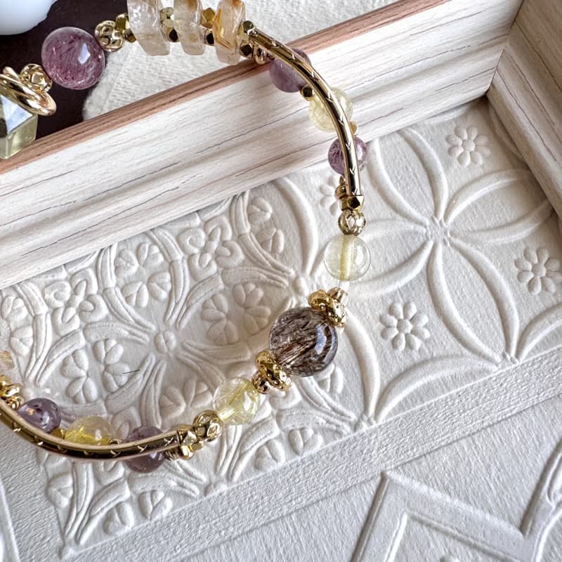 鈦晶手排設計款 黃金利比亞隕石 超七 招財助事業