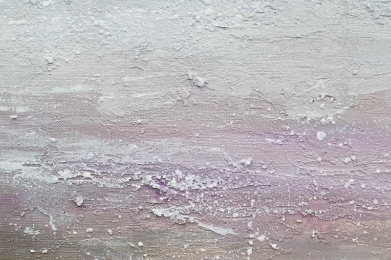 Abstract landscape relief painting in mixed media from the artist