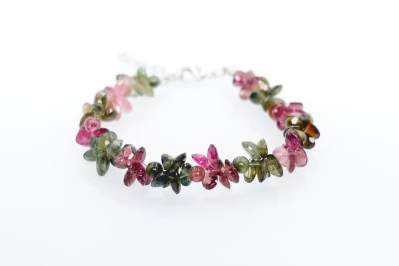 寶麗金珠寶-天然彩色碧璽手鍊