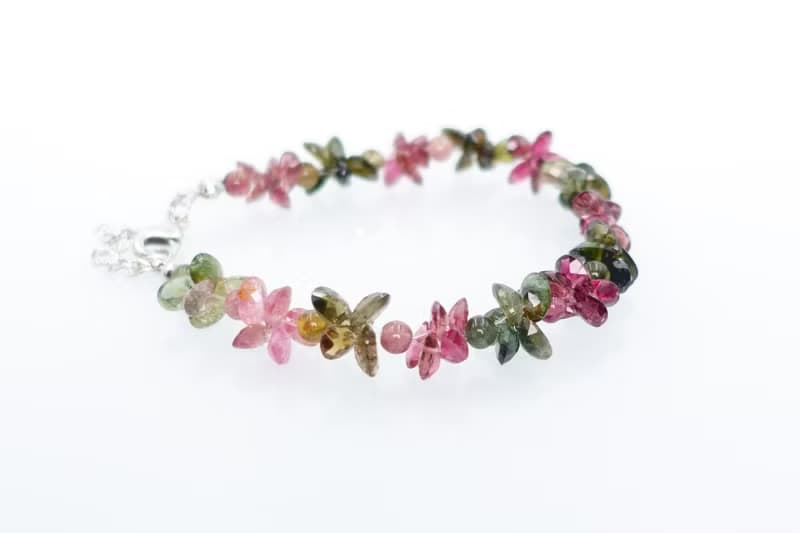 寶麗金珠寶-天然彩色碧璽手鍊