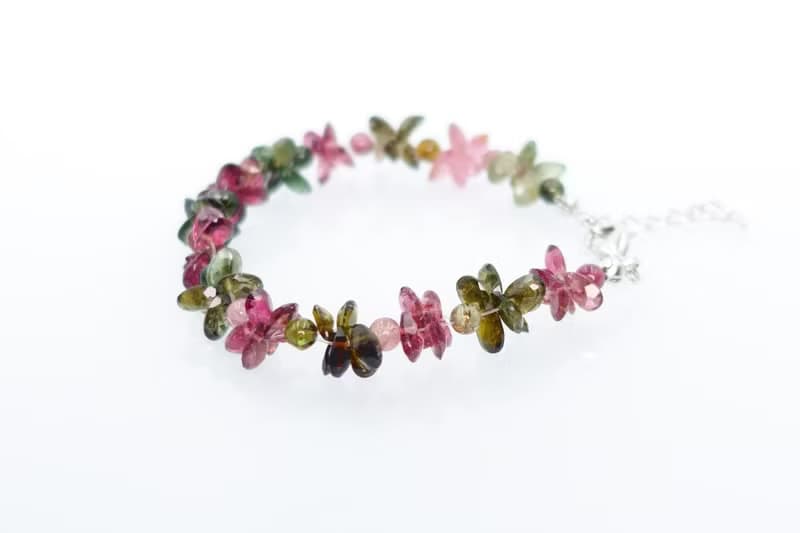 寶麗金珠寶-天然彩色碧璽手鍊