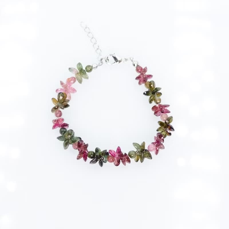 寶麗金珠寶-天然彩色碧璽手鍊