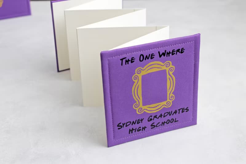 Friends photo album, Accordion photo album, Mini album for friends, 4x6 album