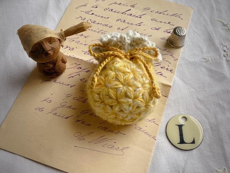 Knitting 生命之花束口袋 - 驚喜