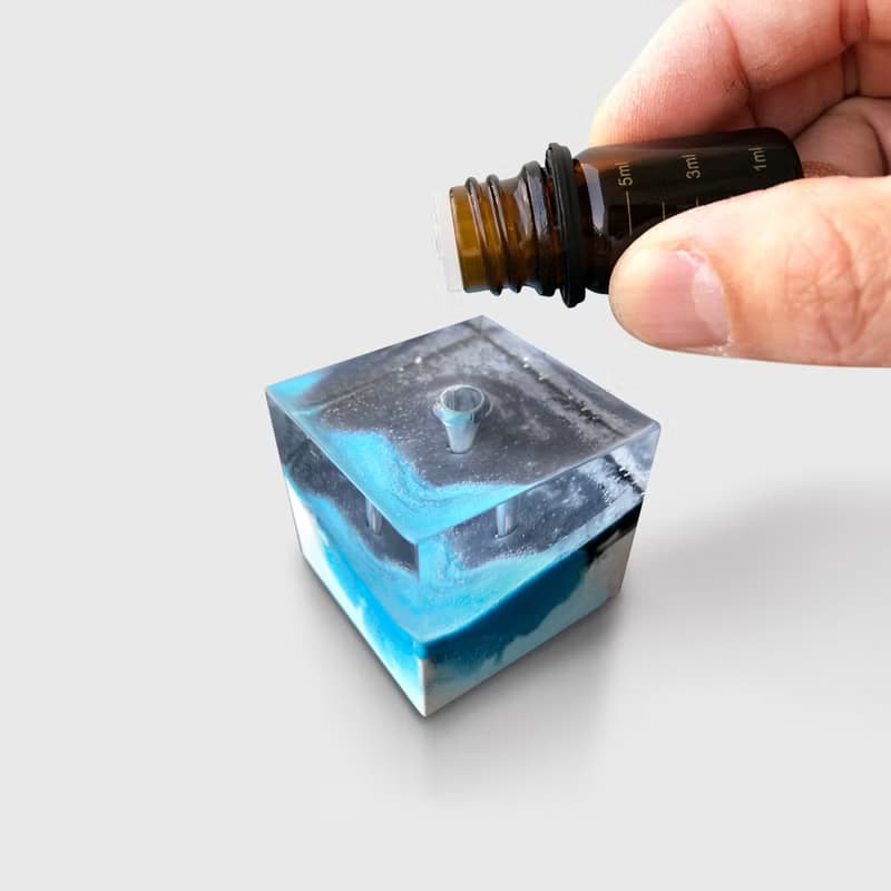 海洋方塊 I 擴香石 I 手工製造 I 擴香石 I 樹脂 I  藍色