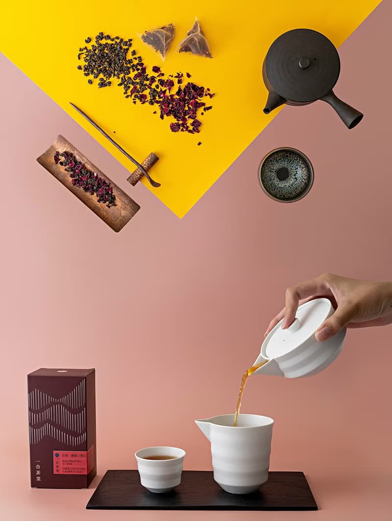【台灣茶葉】紅茶袋茶/玫瑰紅茶/玫瑰鑲蜜小葉紅
