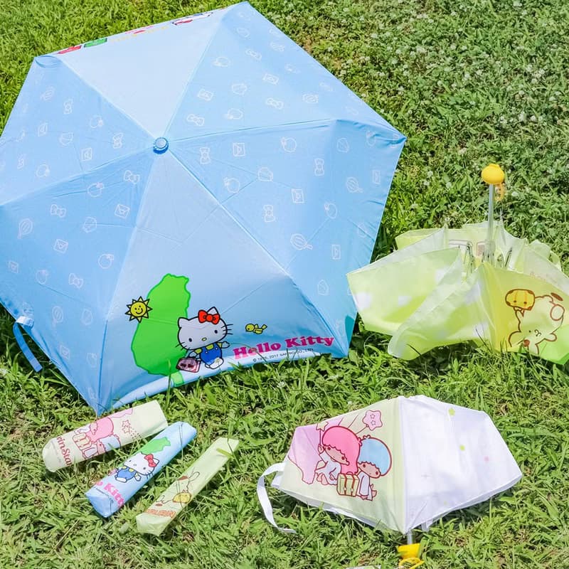 【漫遊台灣 X 三麗鷗】布丁狗 雨傘(台灣)+行李箱貼紙(總統府)