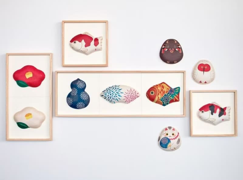 【新年送禮】犬張子緣起招福和紙掛飾 /小國和紙/招財貓