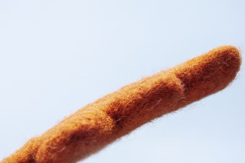 情人節禮物 聖誕交換禮物 森林系羊毛氈杯墊 植物杯墊-楓葉杯墊