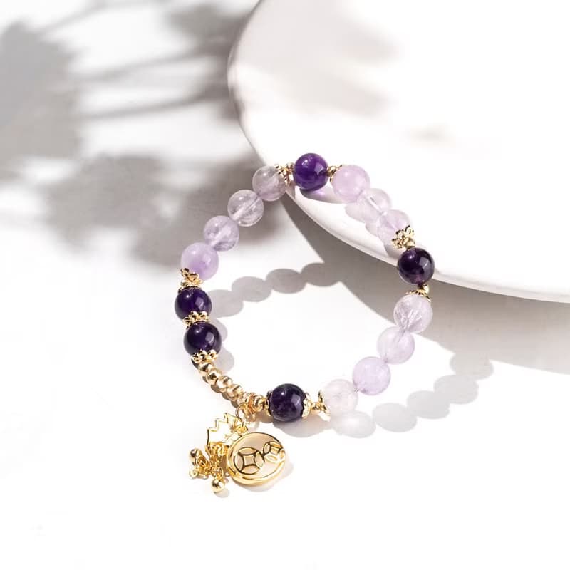 【古韻】紫氣東來-紫水晶手鍊