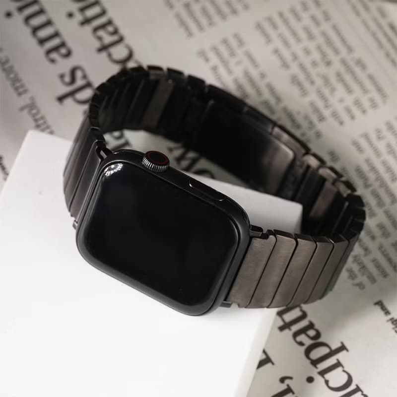 Apple watch - 橫版鈦金屬 蘋果錶帶