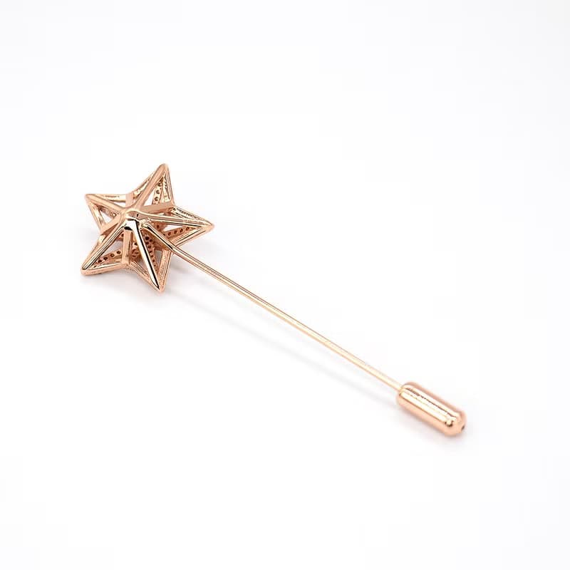 【快速出貨】Stars 星星純銀胸針 回憶系列 925 純銀別針