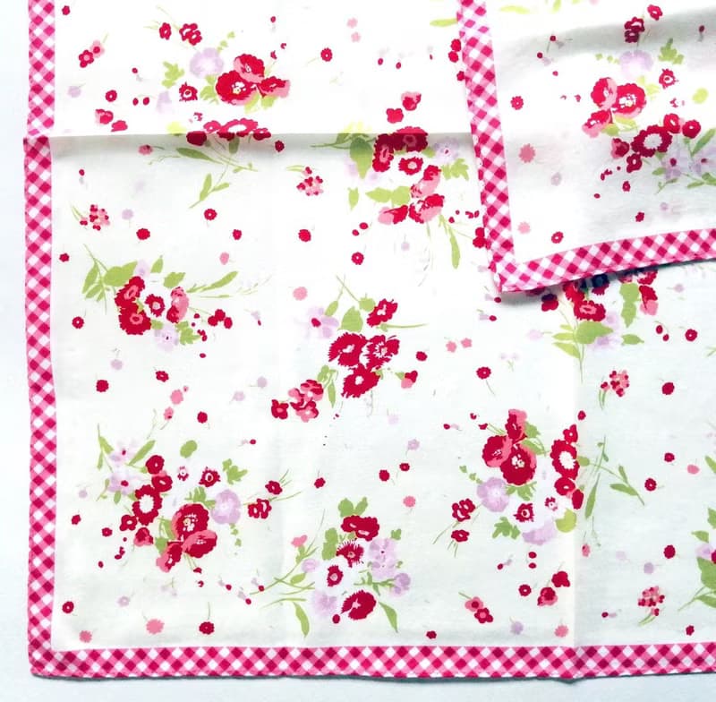 Laura Ashley Vintage Scarf Floral 23 x 23 inches