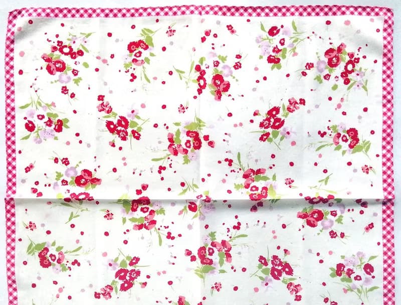 Laura Ashley Vintage Scarf Floral 23 x 23 inches