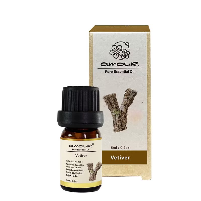 【愛奇蹟 Amour Miracle】岩蘭草精油 5ml 天然有機純精油 有機