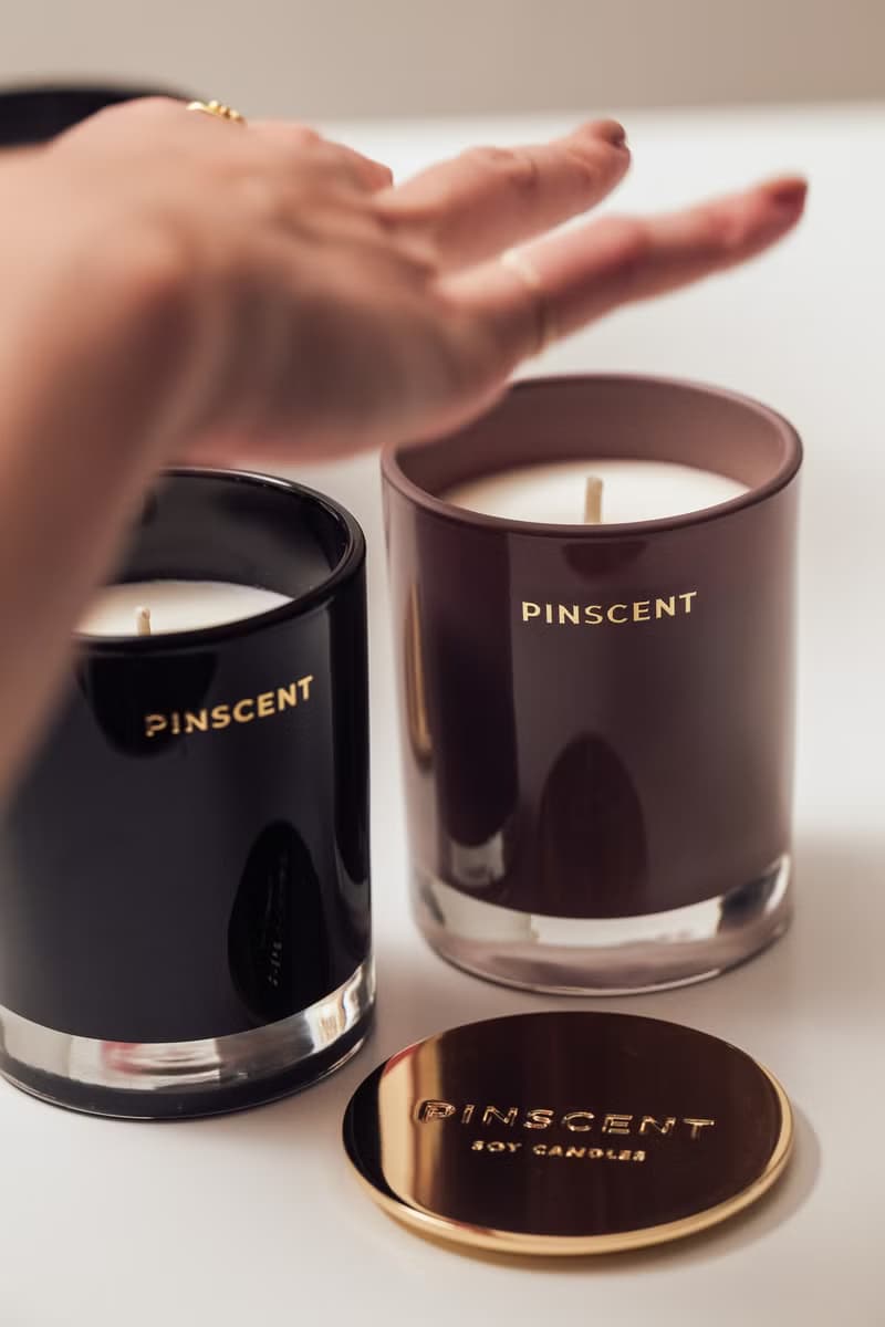精油蠟燭 6支經典香氛 165g PINSCENT
