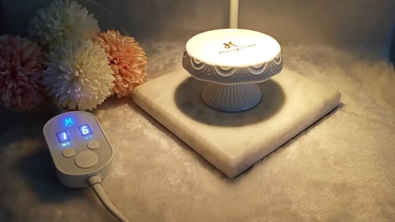 聖誕節閨蜜交換禮物買1送4_智能定時香氛融蠟燈 新年佈置快速出貨
