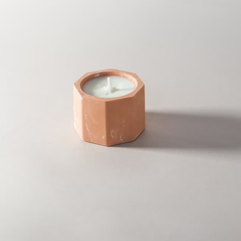 金箔大理石手工香氛蠟燭
