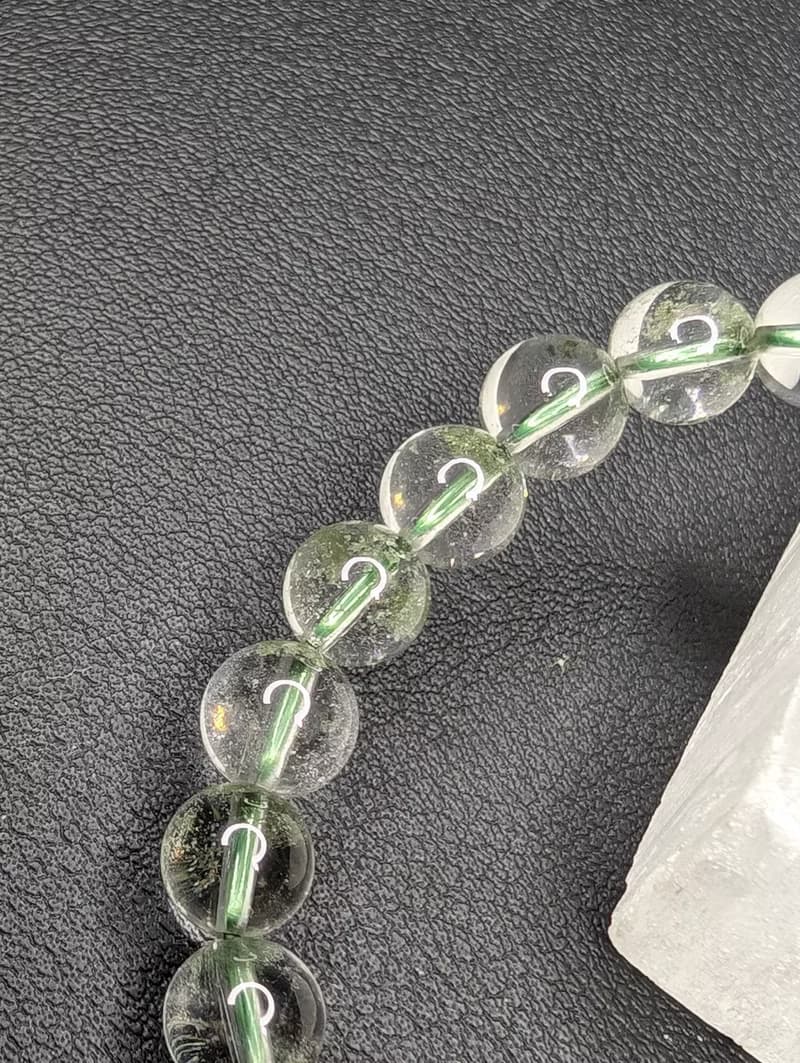 綠幽靈 手串 手鍊 天然水晶 水晶手串 7mm 水晶手鍊