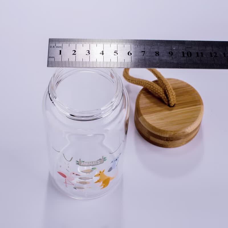我愛動物-可愛賣萌玻璃隨身杯 玻璃杯 環保杯 水杯 隨行杯 隨身瓶