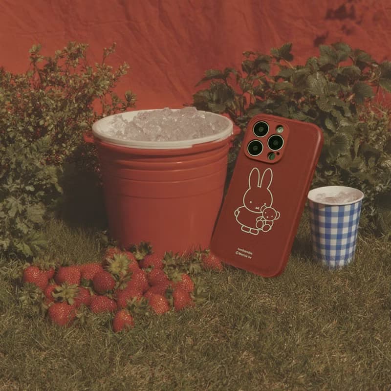 【Pinkoi x miffy】The Classic miffy紅色PU皮款全包邊手機殼