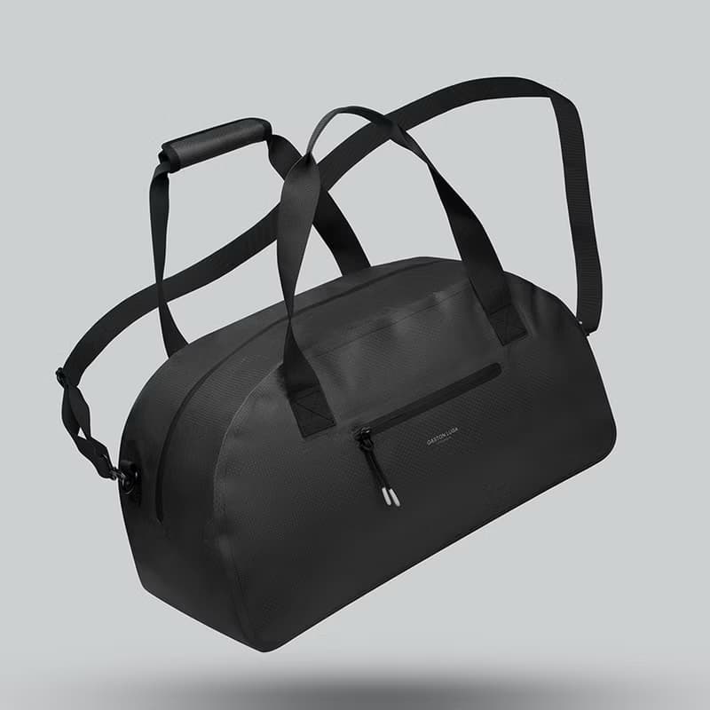 Gaston Luga Lightweight DuoSeal Duffel 休閒行李袋-經典黑