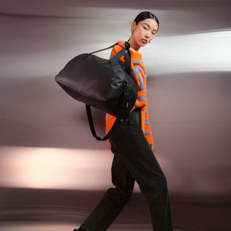 Gaston Luga Lightweight DuoSeal Duffel 休閒行李袋-經典黑