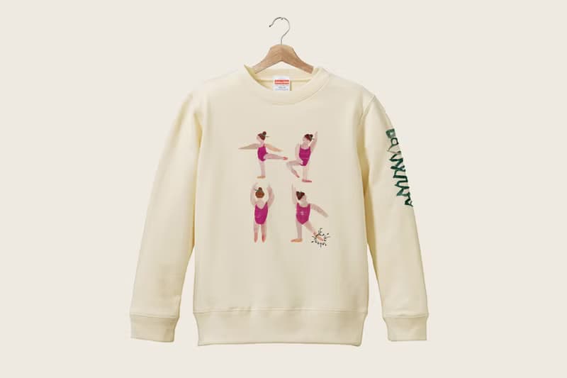 Kids Little Ballerina クールネックスウェット