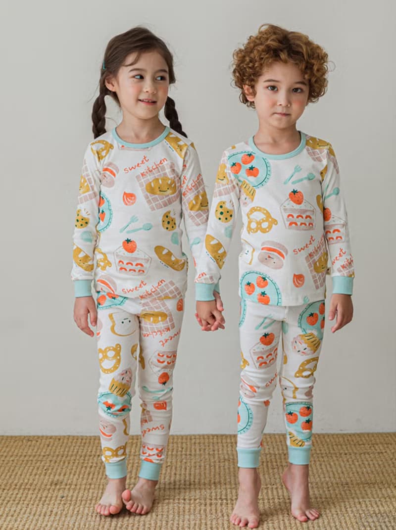 今天的下午茶-舒棉雲柔衣長袖韓國童裝-K19330