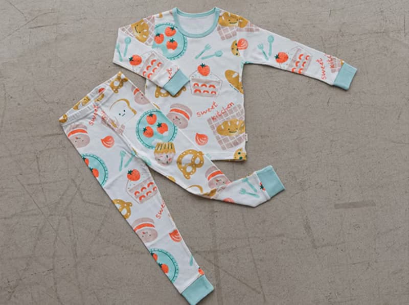 今天的下午茶-舒棉雲柔衣長袖韓國童裝-K19330