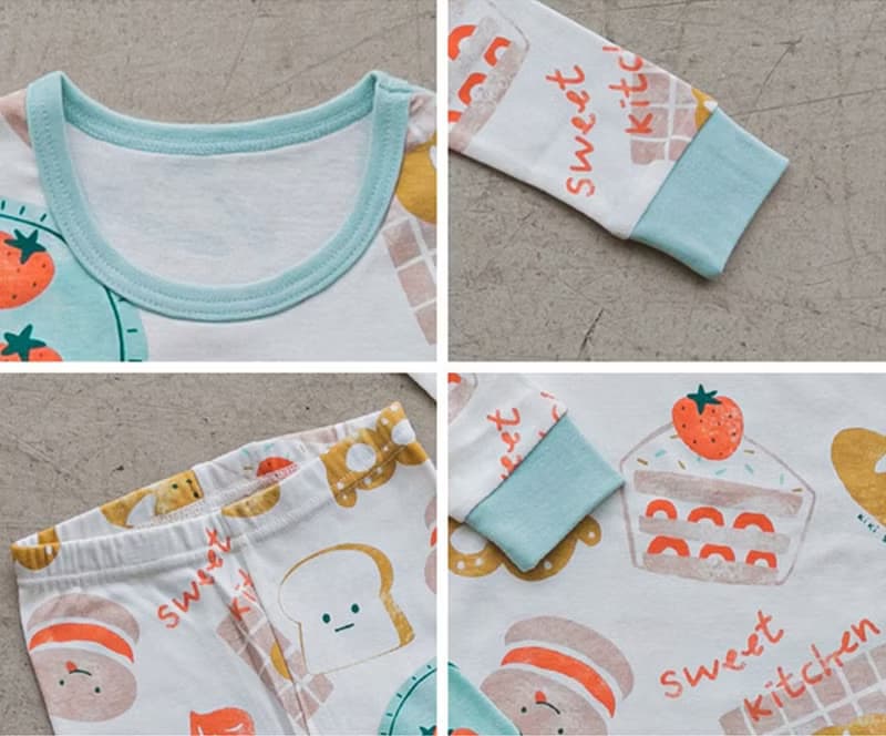 今天的下午茶-舒棉雲柔衣長袖韓國童裝-K19330