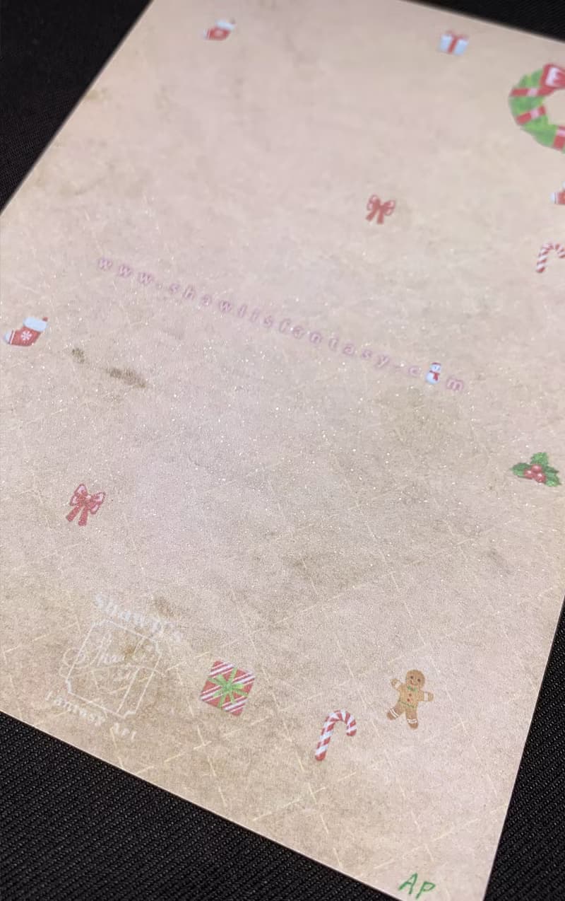 【限量明信片】聖誕節-聖誕祝福聖誕禮物 交換禮物