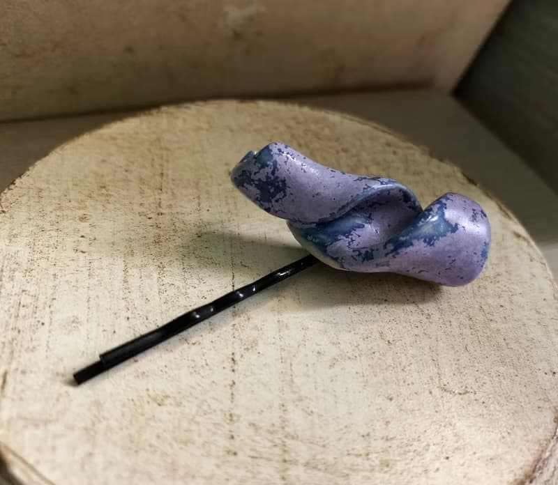 高雅髮夾 日本白瓷 自然釉色 無限看不膩色調 自然系列